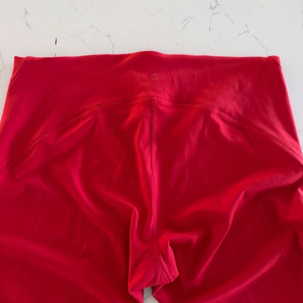 lululemon athletica red Leggings - Picture 3 of 7